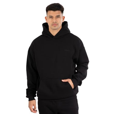 SMILODOX Hoodie Herren Rami, Oversize Kapuzenpullover mit großer Kängurutasche, Langarm Hoody Sweatshirt, Bequemer Pullover, Vielseitig Kombinierbar, Optimal für Sport, Streetstyle und Alltag, im Sale